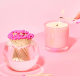 Round Match Striker- Hot Pink Matches