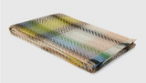 Check Throw Blanket - Beige Multicolor