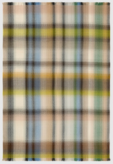 Check Throw Blanket - Beige Multicolor