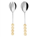 Salad Server With Golden Balls