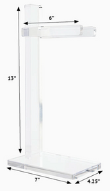 Finger Towel Stand - Clear