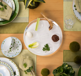 Passover Plate White