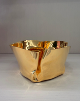 Gold  Plated Cachepot