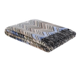 Perseo Throw Blanket - Blue Multicolor