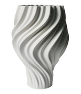 WHITE CERAMIC VASE
