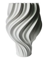 WHITE CERAMIC VASE