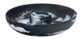 Hugo Black Swirled Chip And Dip Bowl