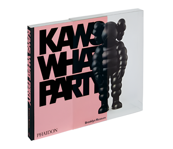 KAWS: WHAT PARTY (Black on Pink edition)