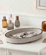 OVAL IVORY TRAY