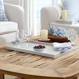 GRAY SUEDE TRAY