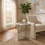 GREEN MARBLE TABLE