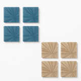 Soleil Square Acrylic Coasters