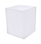 White Waste Basket