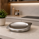 Stainless Steel l Oval Centerpiece