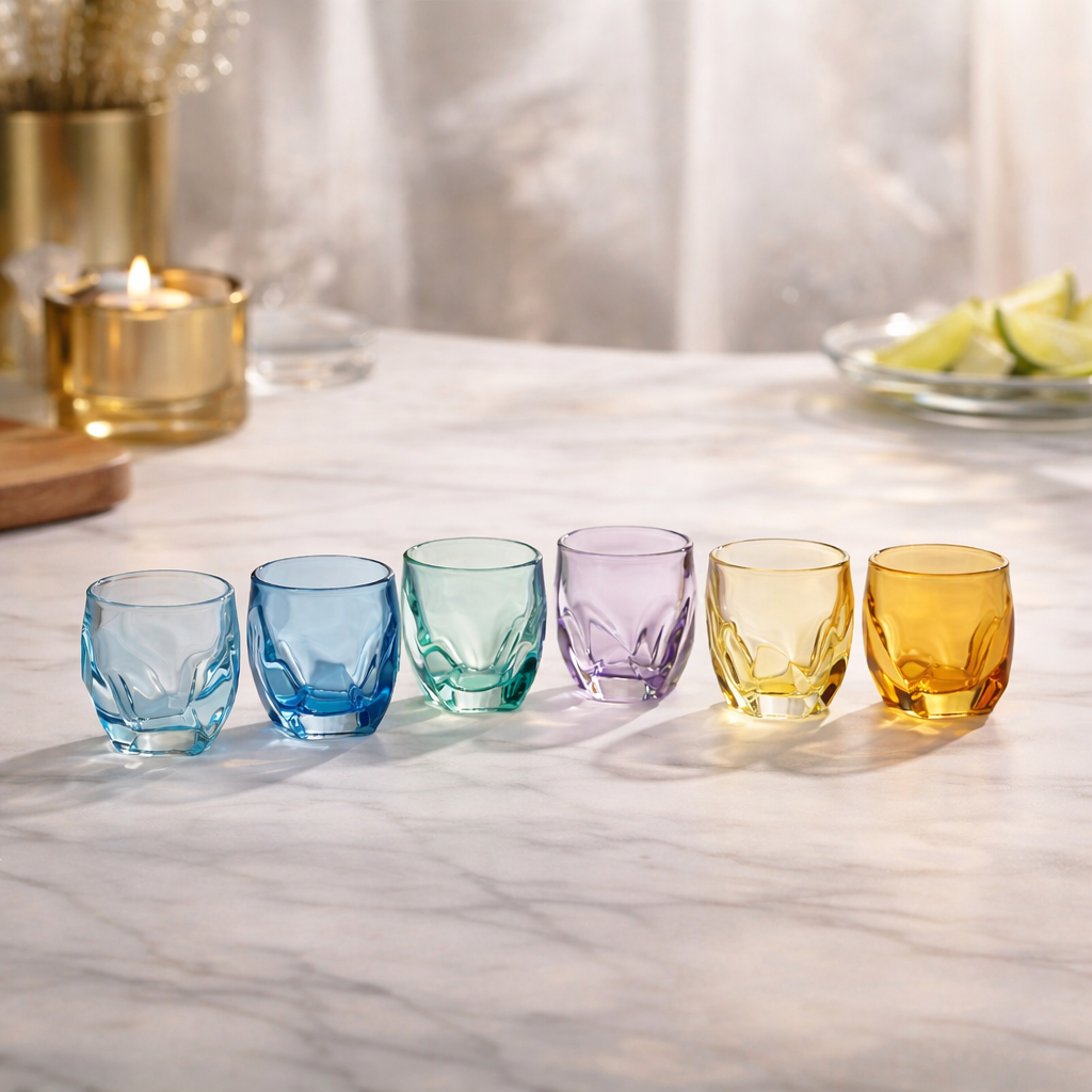Colored Shot Glass – Level