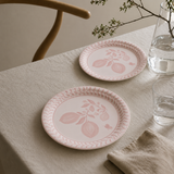 Sweet Pink Margarita Dessert Paper Plates