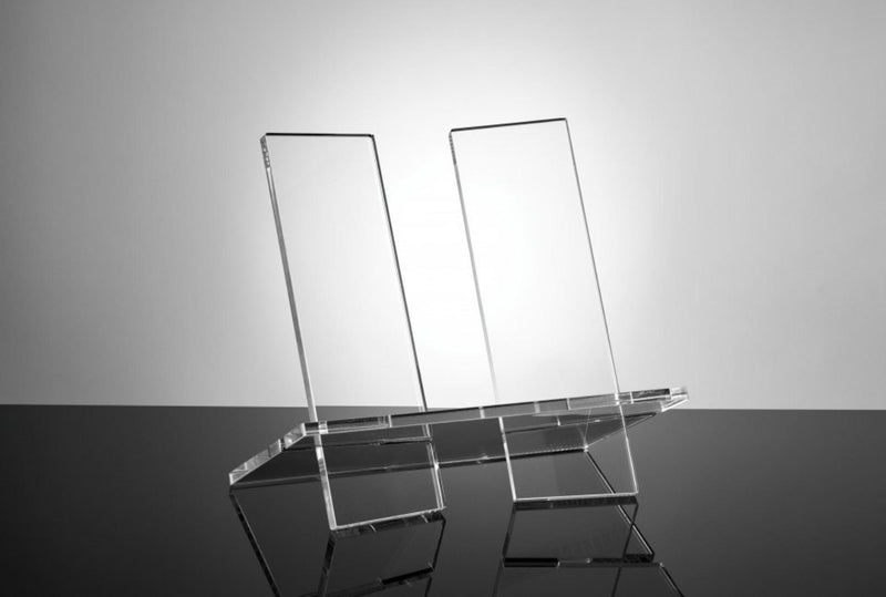 Clear Acrylic Bookstand L