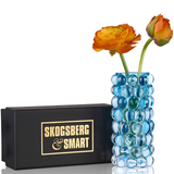 Hurricane Boule Mini Coral Blue Vase