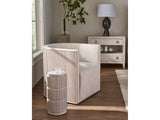 Carmen Spot Accent Table – Stone Top, White Oak, 10"