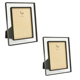 Lucite Frame Clear w/Black Border