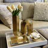 Gold Loopy Vase