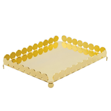 Gold Rectangular Tray