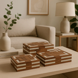 Ivory Resin & Wood Boxes