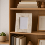 White Quartz Photo Frames