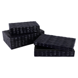 FAUX BAMBOO PIECE BOXES