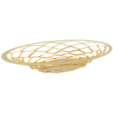 Diamante Gold Plated Fruit Holder/Breadbasket