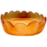 Large Nude Fleur Oval Bowl