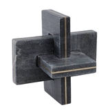 Black Rectangular Marble Knot