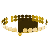 Round Gold Plated Trays
