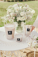 Scented Candle White Pearls Small