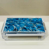 El Mahjong Blue Swirl