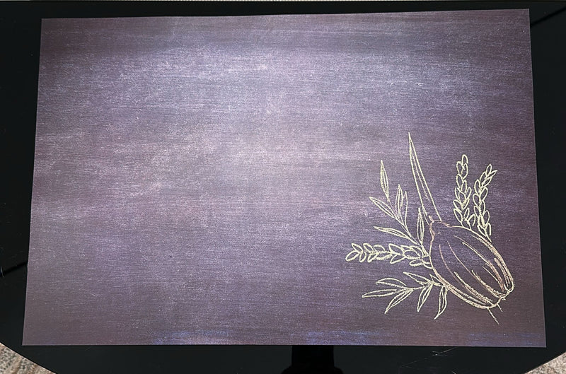 Chalkboard Luluv - Placemat