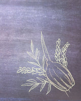 Chalkboard Luluv - Placemat