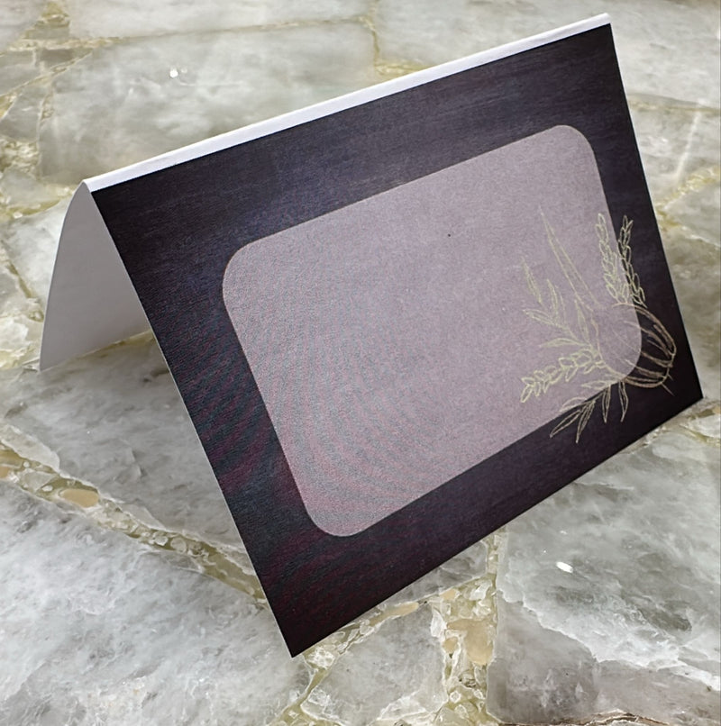 Chalkboard Lulav Place Cards