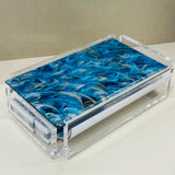 El Mahjong Blue Swirl