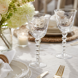 Bubbles Clear Crystal American Water Glass No. 1