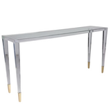 ACRYLIC CONSOLE TABLE