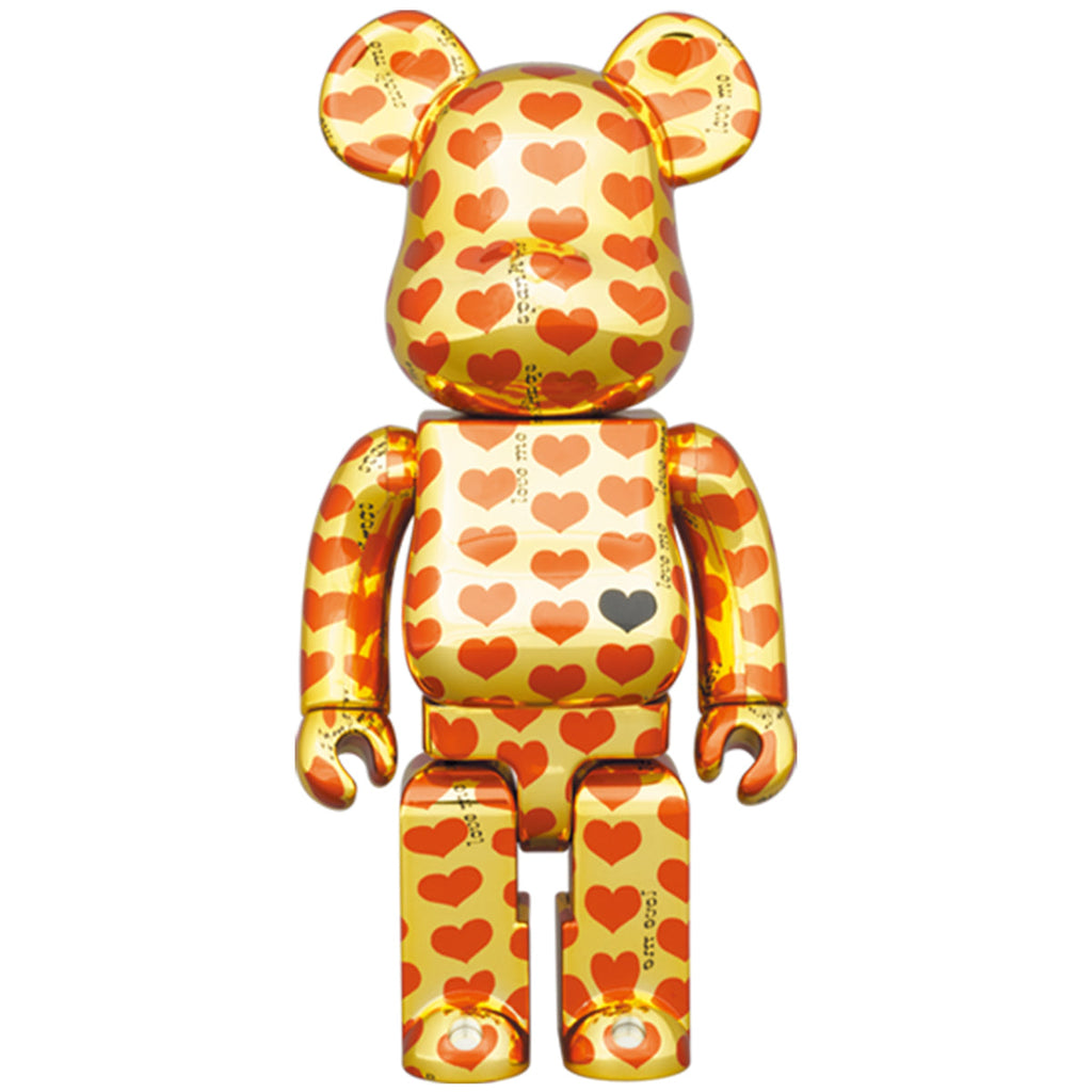 BE@RBRICK Gold Heart 1000% – Level