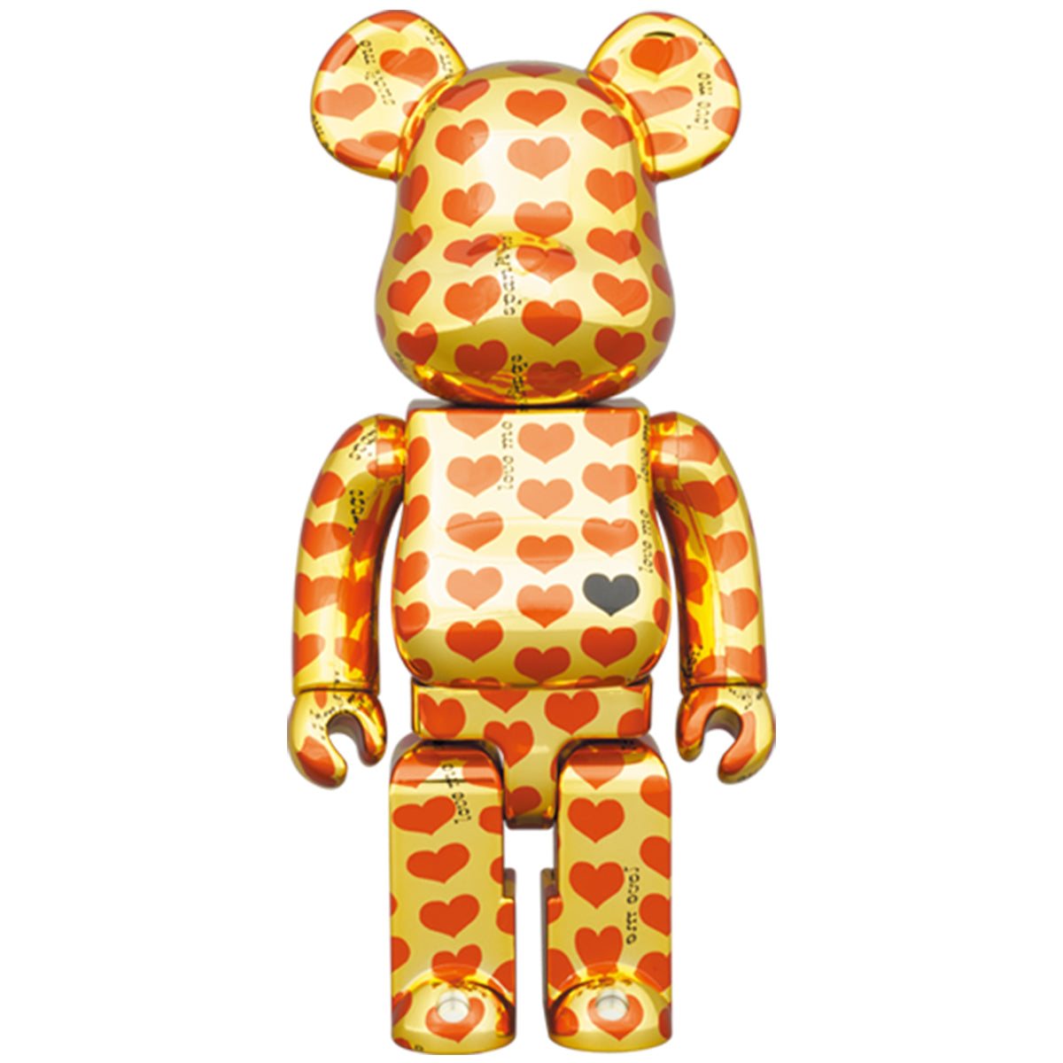 BE@RBRICK Gold Heart 1000% – Level