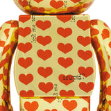 BE@RBRICK Gold Heart 1000% – Level BE@RBRICK Gold Heart 1000% – Level