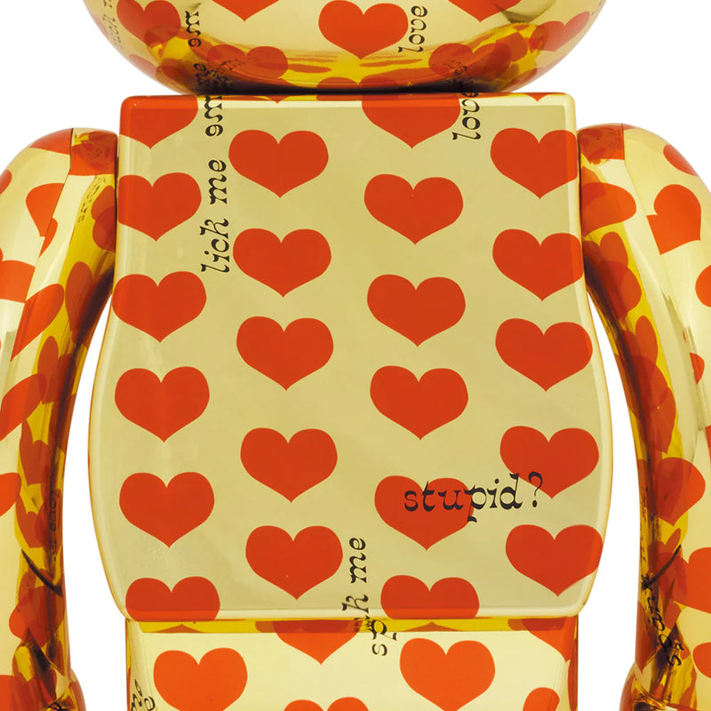BE@RBRICK Gold Heart 1000% – Level BE@RBRICK Gold Heart 1000% – Level