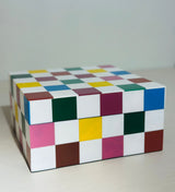 Colorblock Covered Box - Large