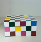 Colorblock Covered Box - Large