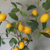 Artificial Fruit Lemon Branch