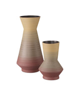 Happy 80's Red & Yellow Vase