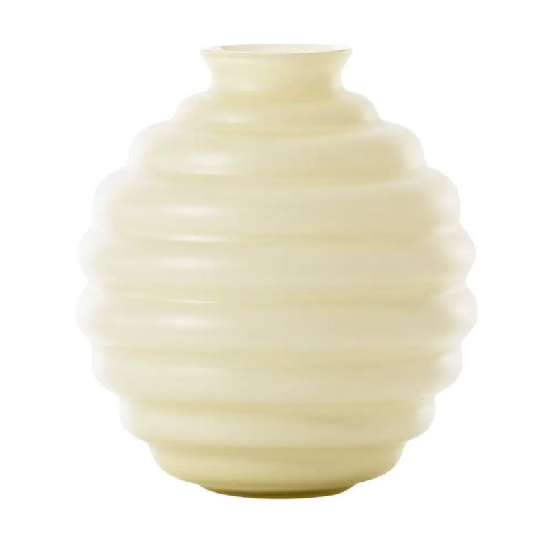 DECO VASE - STRAW-YELLOW
